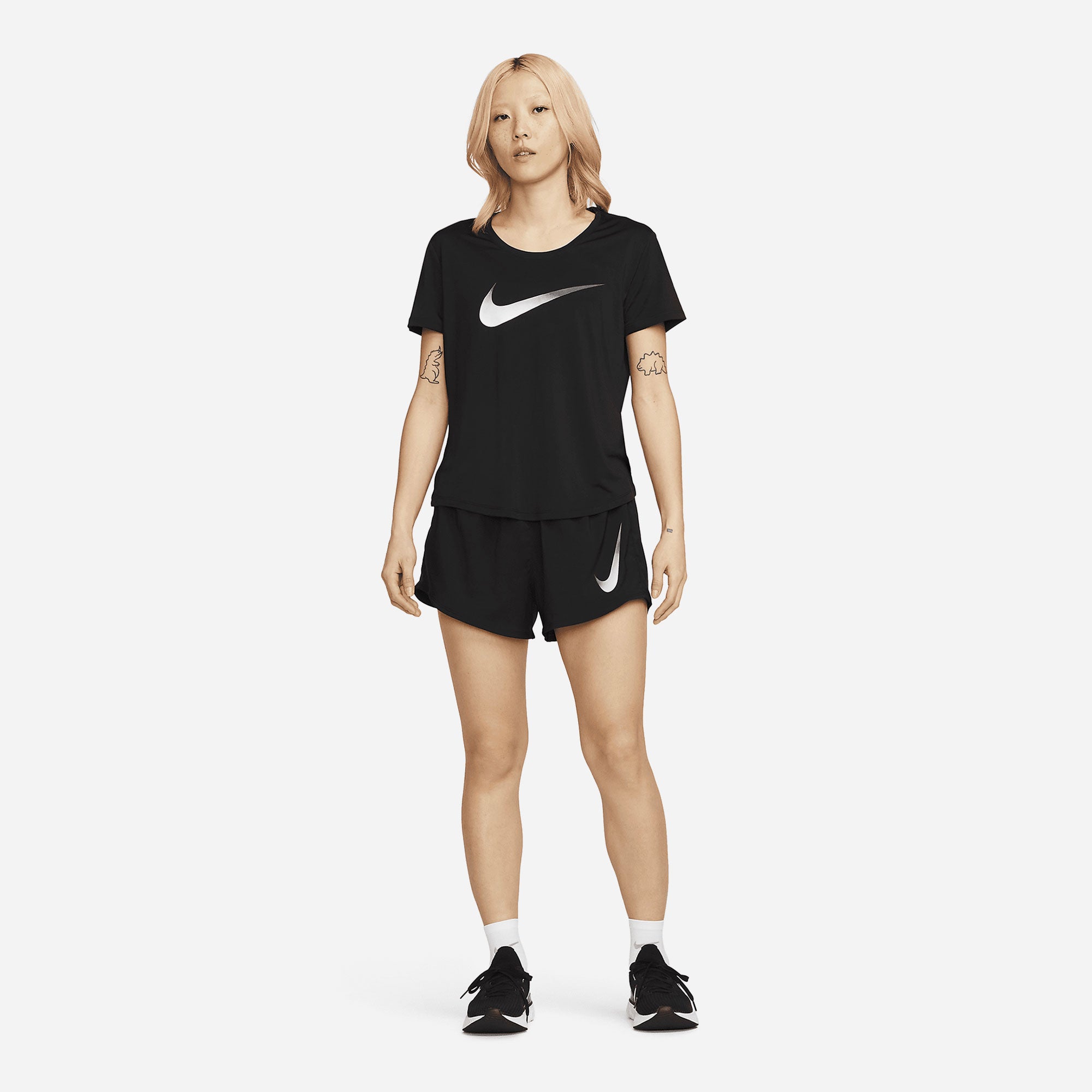 Áo Tay Ngắn Thể Thao Nữ Nike One Df Swsh Hbr Ss - Supersports Vietnam