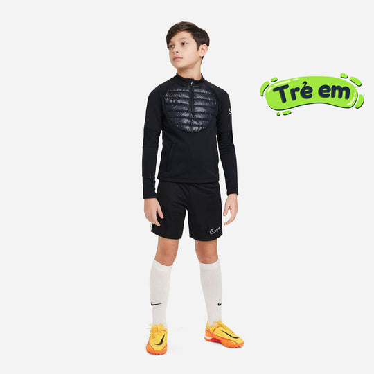 Quần Ngắn Thể Thao Trẻ Em Nike Dri-Fit Academy23 Football - Đen