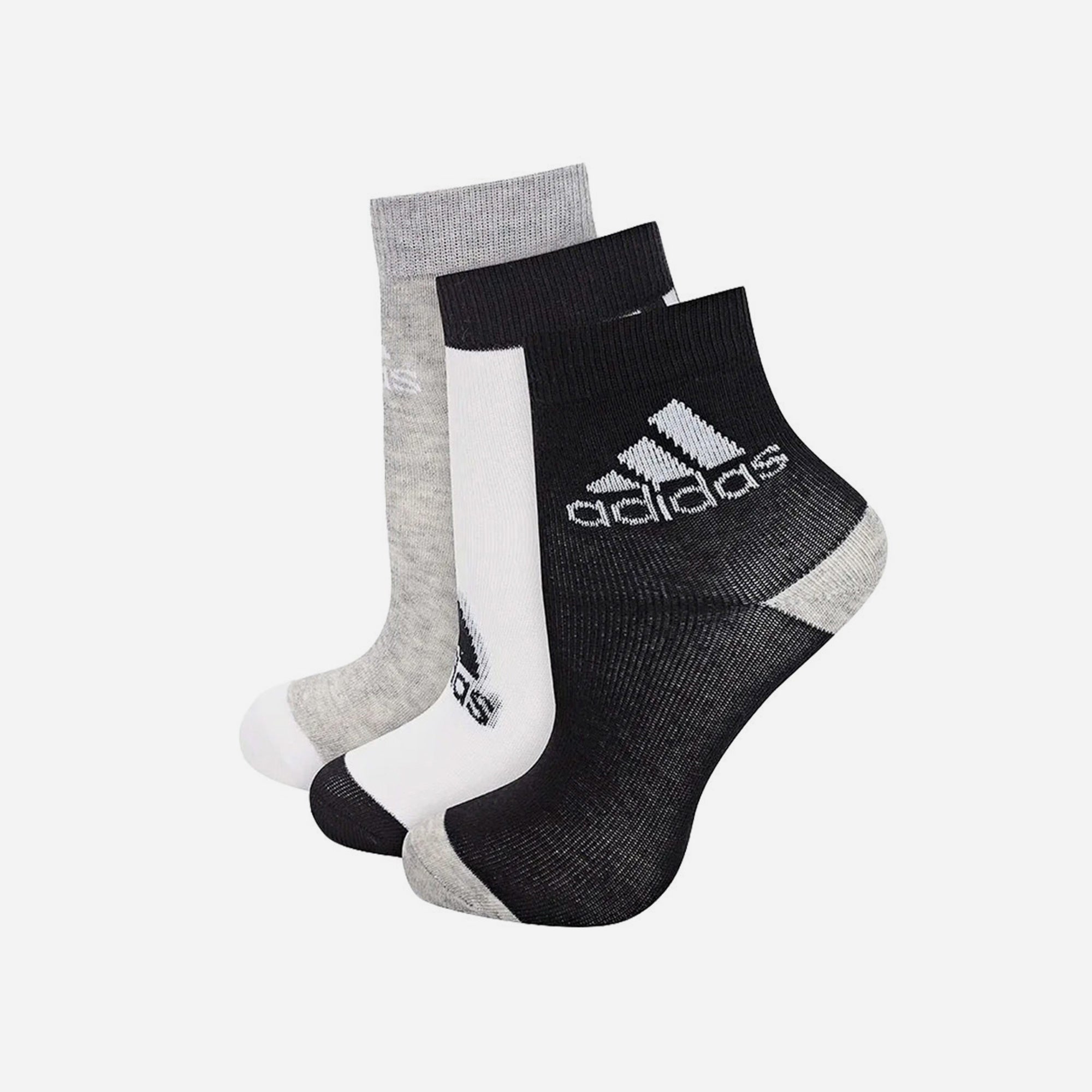 Vớ Trẻ Em Adidas Ankle (3 Đôi) - Supersports Vietnam