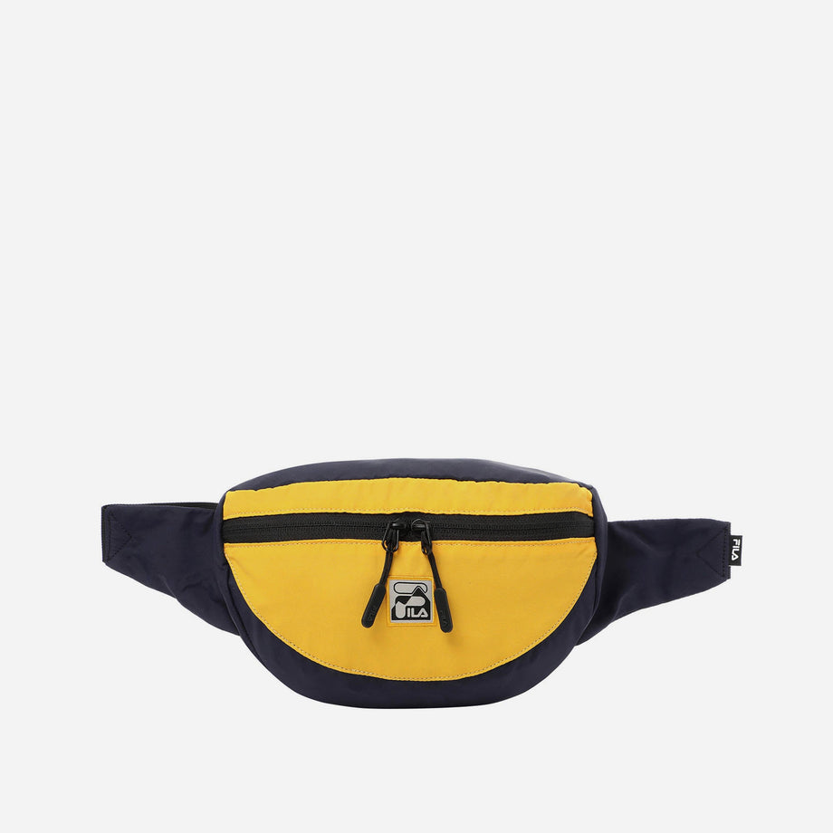 Yellow fila store fanny pack