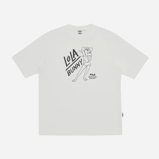 Unisex Fila Looney Tunes T-Shirt - White