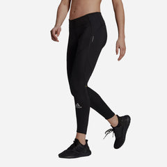 Quần Bó Thể Thao Nữ Adidas Fast Running Primeblue - Đen - Supersports Vietnam