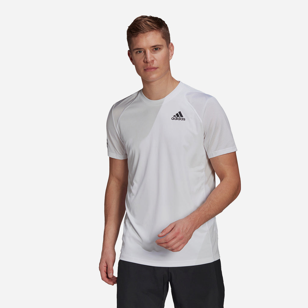 Áo Thun Tennis Nam Adidas 3 Sọc Club - Supersports Vietnam