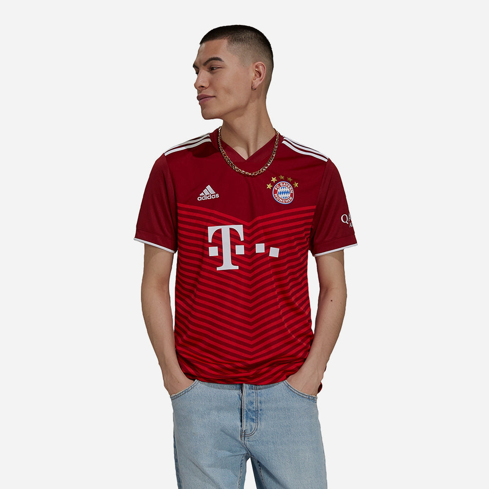 Áo Đá Bóng Nam Adidas Fc Bayern Sân Nhà 21/22 - Supersports Vietnam