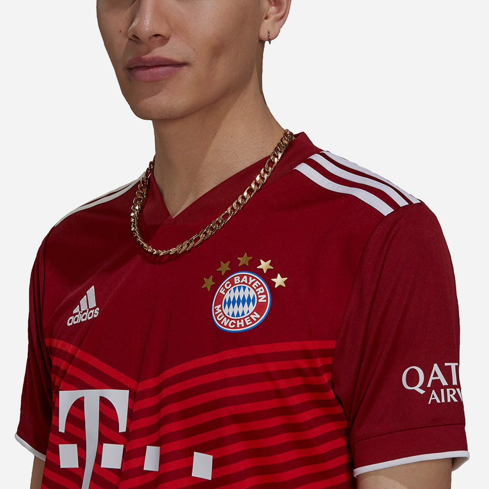 Áo Đá Bóng Nam Adidas Fc Bayern Sân Nhà 21/22 - Supersports Vietnam