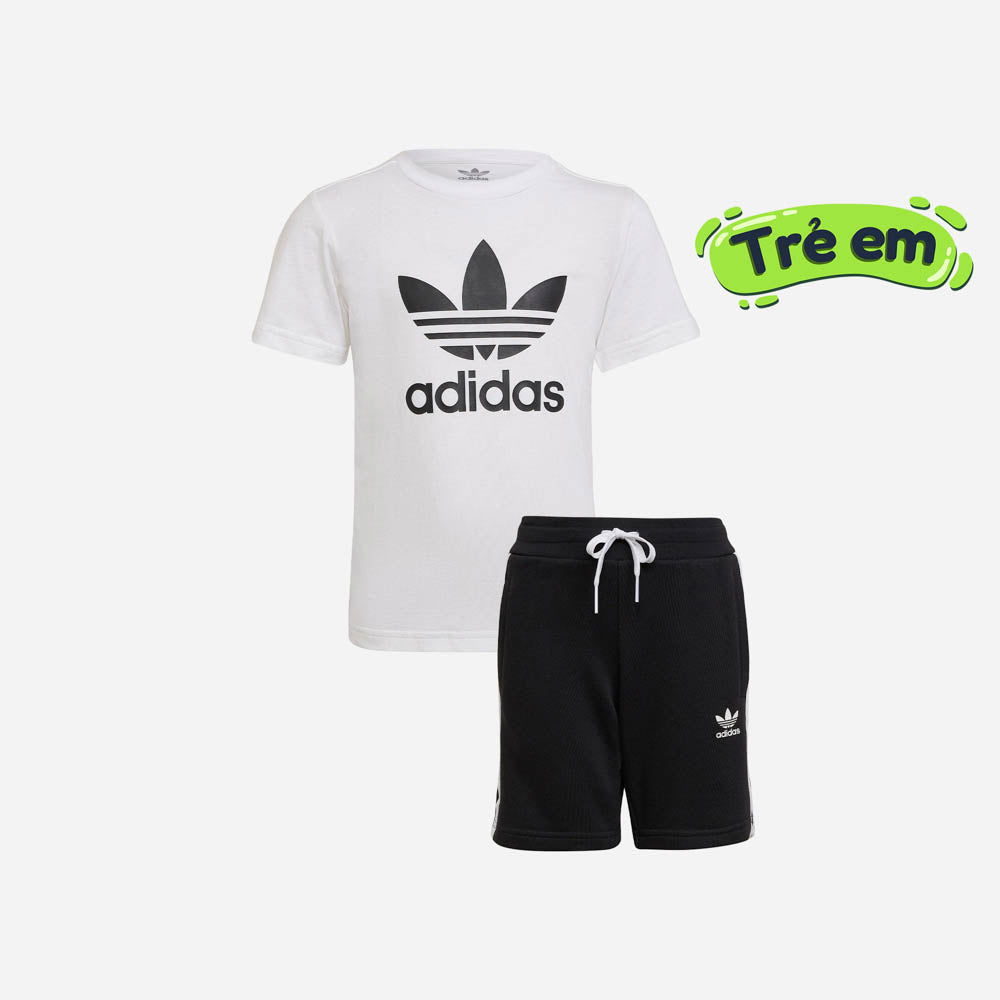 Set Áo Thun và Quần Ngắn Trẻ Em Adidas Originals-Short Tee Set - Supersports Vietnam