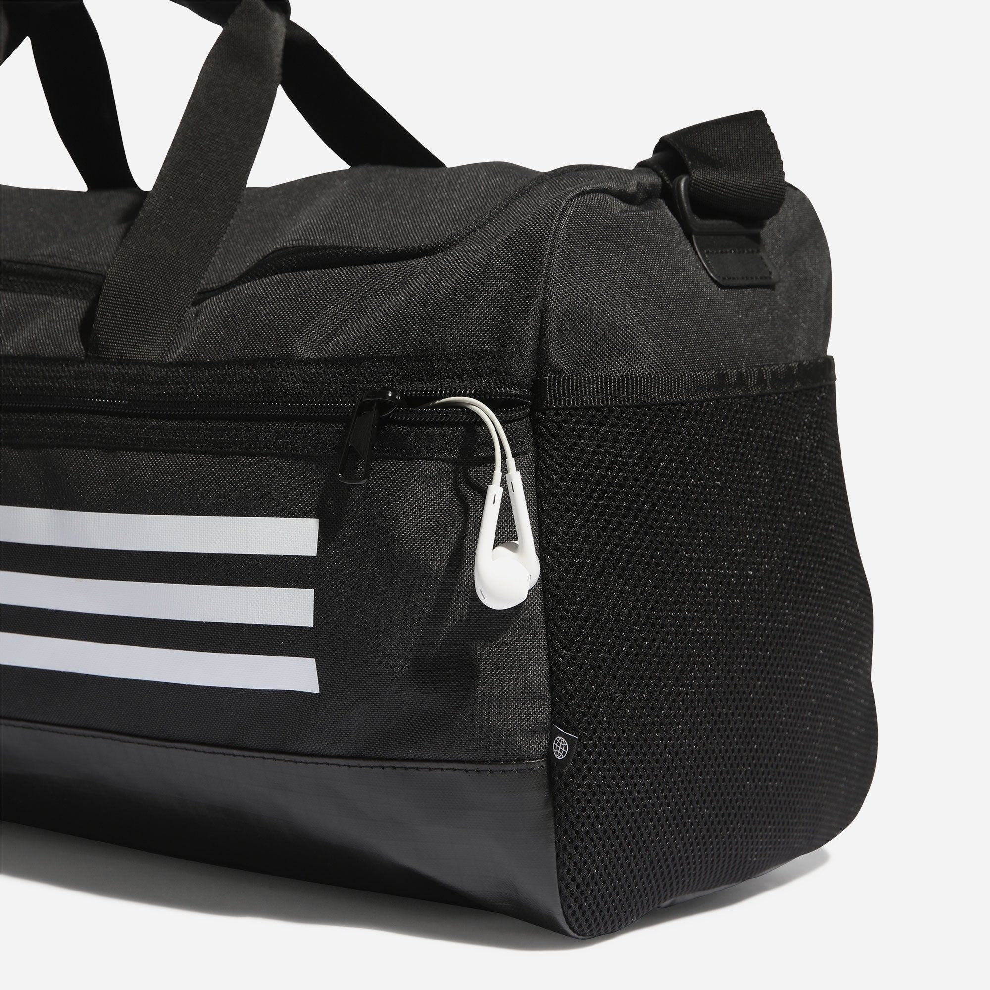 adidas Essentials Linear Duffel Bag Xs BLACK/WHITE, £19.00