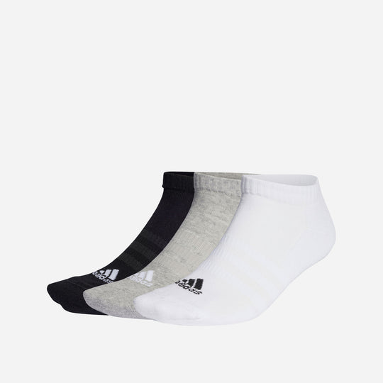 Adidas Cushioned Low (3 Packs) Socks - Gray