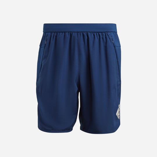 Men's Adidas Designed For Training Shorts - Blue