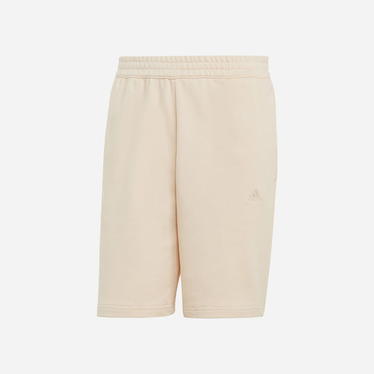Men's Adidas All Szn French Terry Shorts - Beige