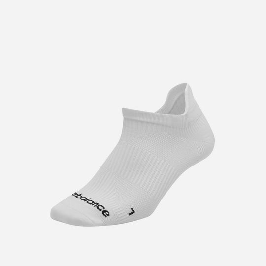 New Balance Run Flat Knit Tab No Show (1 Pack) Socks - Gray