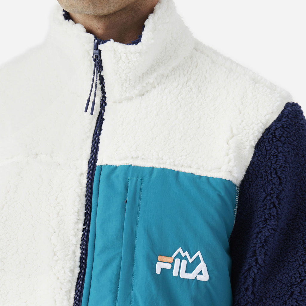 FILA | Áo Khoác Thời Trang Unisex Fila Ravi Sherpa Jacket.
