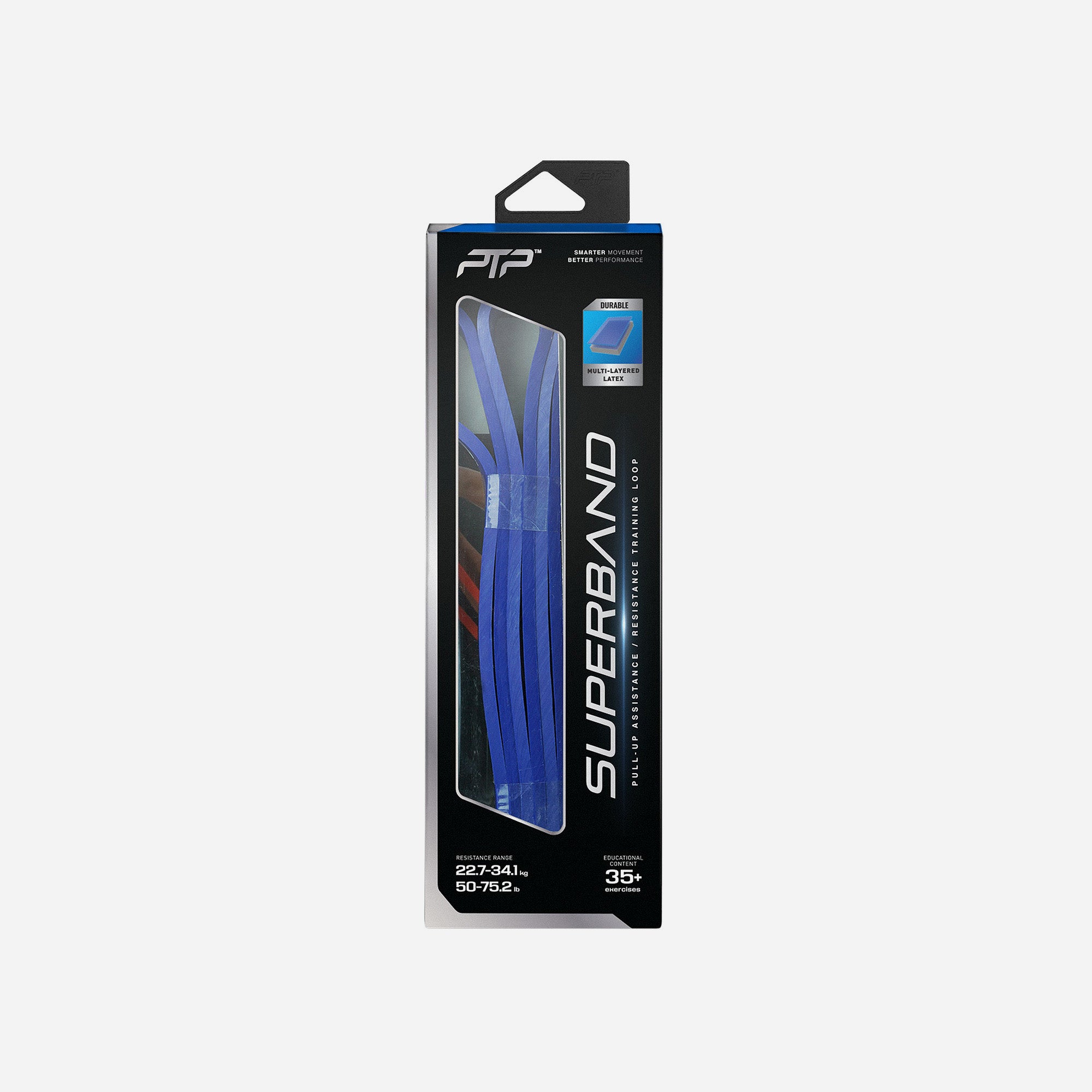 Băng Tập Đàn Hồi Ptp Superband Medium Blue - Supersports Vietnam