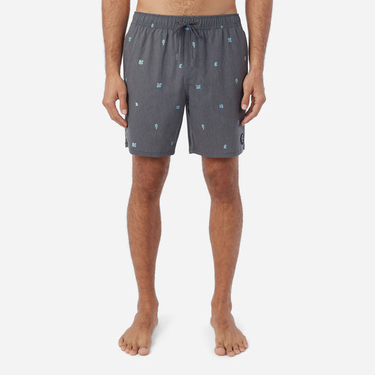 Men's O'Neill Og Volley 17" Boardshort - Gray