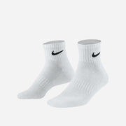 Vớ Thể Thao Nike Everyday Cush Ankle (3 Đôi) - Trắng