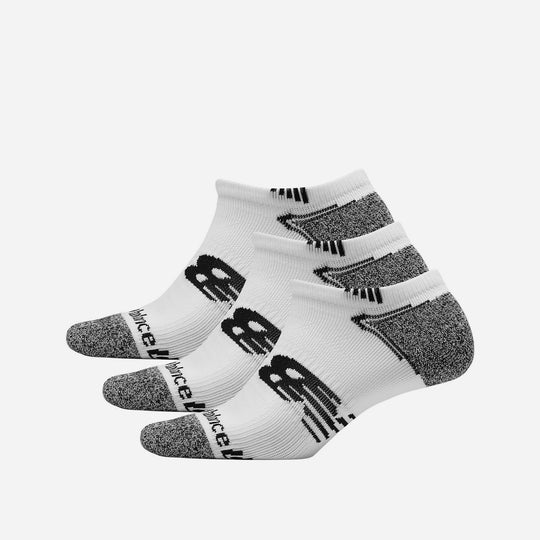 New Balance No Show Run (3 Packs) Socks - Gray
